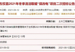 黑龍江快訊：山東、山西、河北等地12個(gè)清潔取暖項(xiàng)目招采公告！