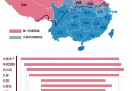 佳木斯中國(guó)南北供暖地圖細(xì)說南方供暖